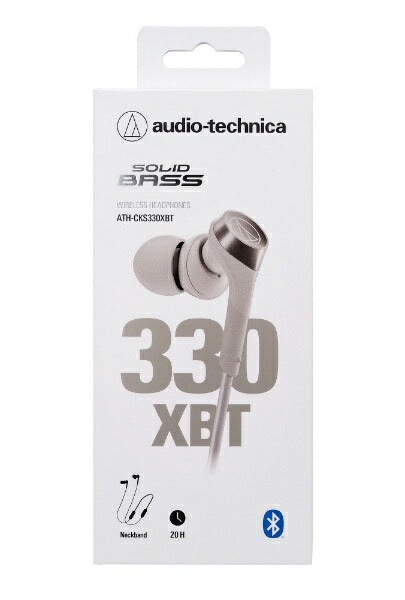 Audio-technica Bluetwo Swearphone Canal type beige ATH-CKS330XBT BG