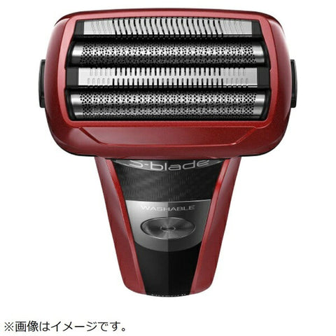 HITACHI 남성 면도기 [국내 · 해외 대응] S-blade (에스 블레이드) 블루 RMH-F470B-A [4 장 칼날 / AC100V-240V]