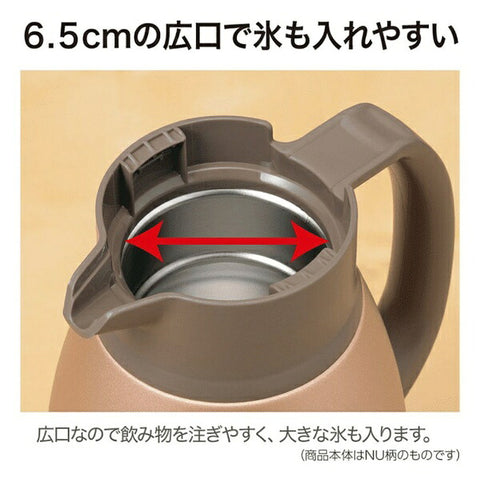 ZOJIRUSHI Stainless Steel Hand Pot Matte Black SH-HC15-BM