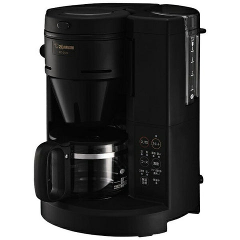 ZOJIRUSHI Coffee Maker Coffee Toru Black EC-SA40-BA [Full Automatic/With Mill]