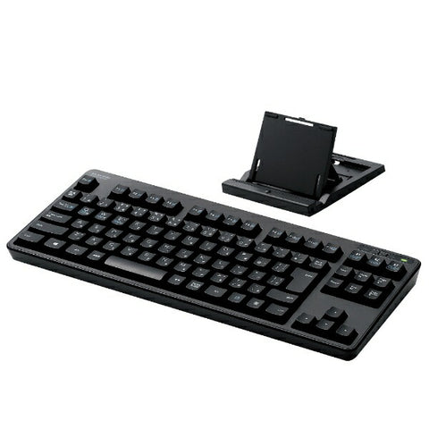 ELECOM 키보드 (Android/iPados/iOS/Mac/Windows11과 호환) Black TK-FBM111BK [무선/Bluetooth] [RB_ keyboard_cpn]