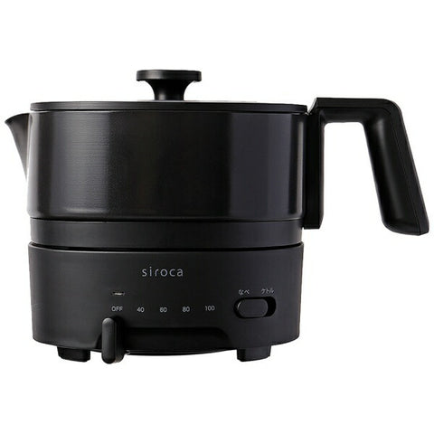 Shiroka Oryori Kettle Choinabe Black SK-M251(K) [1.0L]