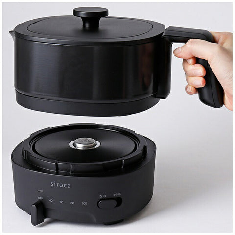 Shiroka Oryori 水壶 Choinabe 黑色 SK-M251(K) [1.0L]