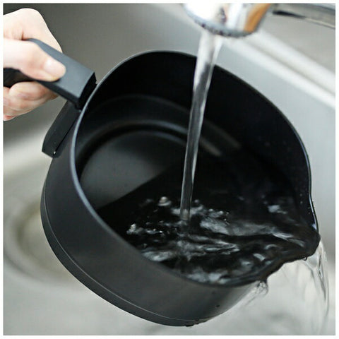 Shiroka Oryori Kettle Choinabe Black SK-M251(K) [1.0L]