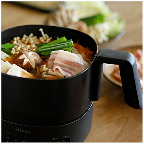 Shiroka Oryori 水壶 Choinabe 黑色 SK-M251(K) [1.0L]