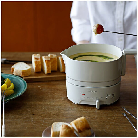 Shiroka Oryori Kettle Choinabe Ivory SK-M251(C) [1.0L]