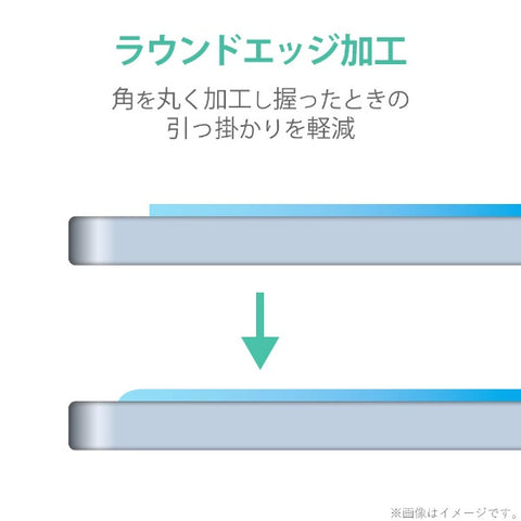 Elecom 10.9英寸iPad Air（5/4代）和11英寸iPad Pro（2/1st Generation）玻璃膜0.33mm抗菌/高光泽度TB-A20MFLGGPV