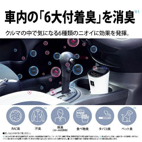 Sharp Automotive Ion Generator White IG-NX15-W [Applicable tatami area: 2 tatami/for in-vehicle/space-saving] [rb_air_cpn]