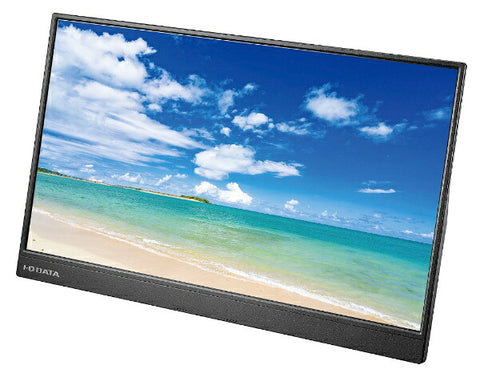 IO Data USB-C connection PC monitor black LCD-CF161XDB-M [15.6 type / Full HD (1920 x 1080) / Wide]