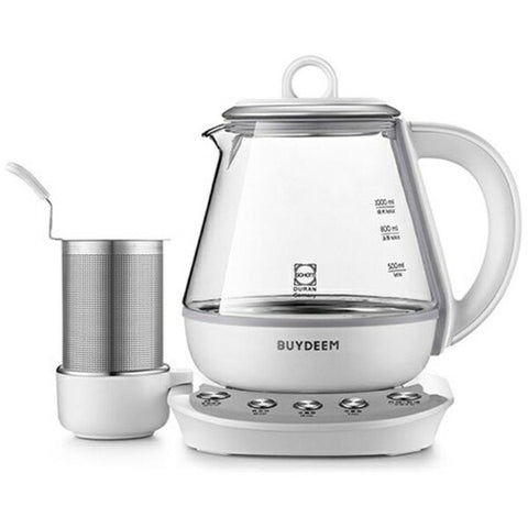 BUYDEEM Mediterranean Teapot BUYDEEM White 95101 [1.0L]