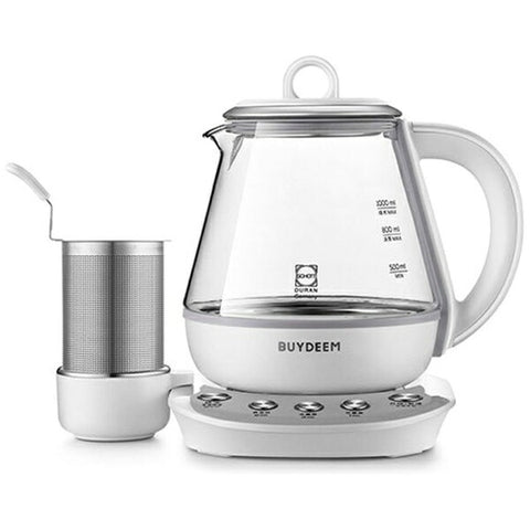 BUYDEEM Mediterranean Teapot BUYDEEM White 95101 [1.0L]