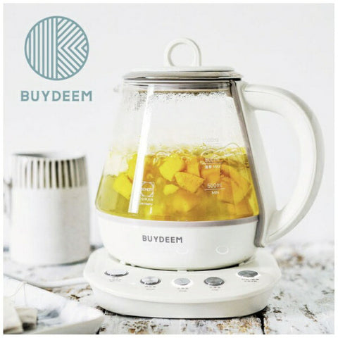 BUYDEEM Mediterranean Teapot BUYDEEM White 95101 [1.0L]