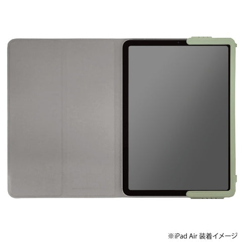 Nakabayashi 10.9インチ iPad Air（第5/4世代）用 エアリーカバー グリーン TBC-IPA2006GN