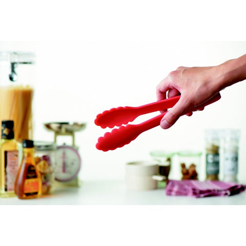 TRUSCO NAKAYAMA TRUSCO Silicone Tongs 178mm Black SLTN-178-BK