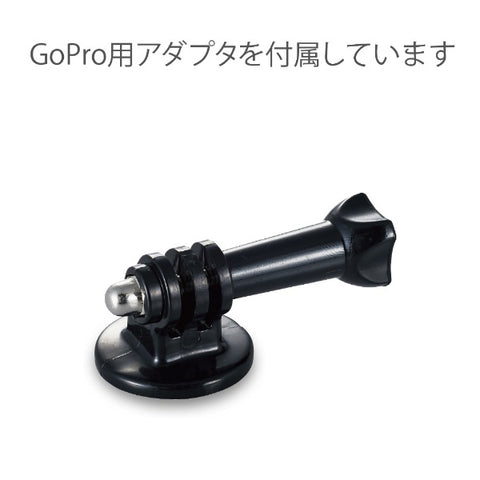 ELECOM 网络摄像头灵活臂支架，带 GoPro 适配器黑色 UCAM-DSZARMBK
