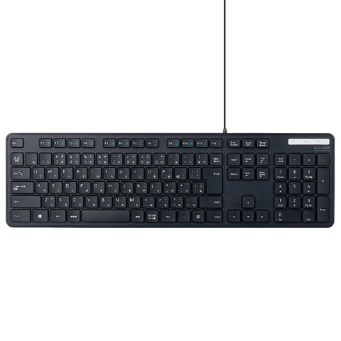 ELECOM 키보드 항균 (Windows11 대응) 블랙 TK-FCM108KBK [유선 / USB]