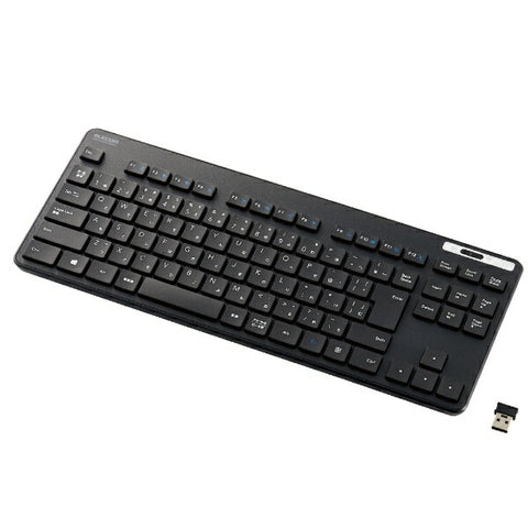 电子键盘抗菌（Windows 11兼容）黑色TK-FDM109TKBK [无线 / USB]