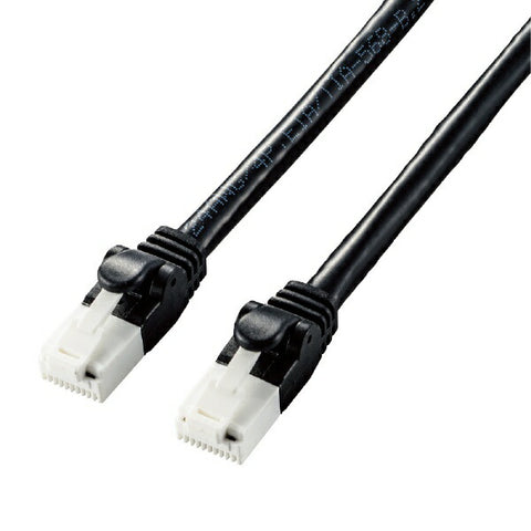 ELECOM LAN Cable Black LD-GPAT/BK70 [7m/Category 6A/Standard]