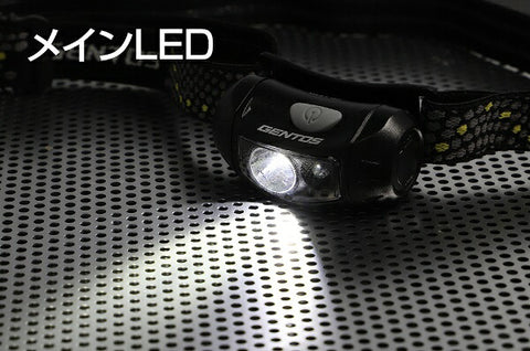 GENTOS 紧凑型头灯 黑色 CP-195DB [LED / AA 电池 x 1]