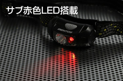 GENTOS 紧凑型头灯 黑色 CP-195DB [LED / AA 电池 x 1]
