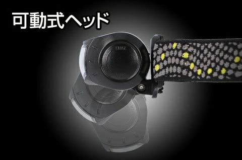 GENTOS COMPACT HEADLIGHT Black CP-195DB [LED / AA battery x 1]
