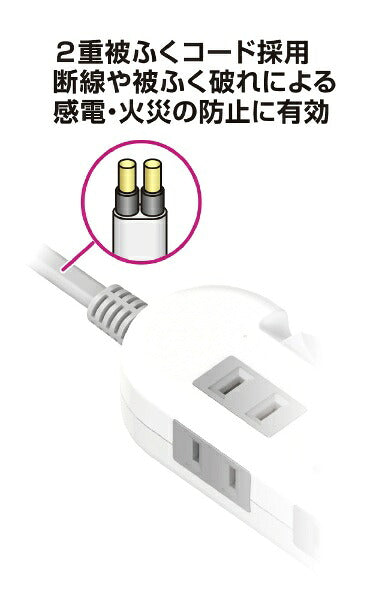Kashimura 가역화 USB 4 포트 코드 1.2m 전원 스트립 AC-022 [4 포트 / 스위치 (벌크) / 4 포트]