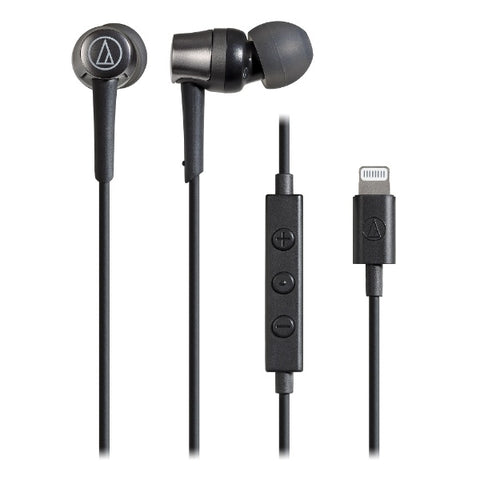 audio-technica Earphones Canal type Black ATH-CKD3Li BK [Lightning terminal]