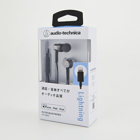 audio-technica Earphones Canal type Black ATH-CKD3Li BK [Lightning terminal]