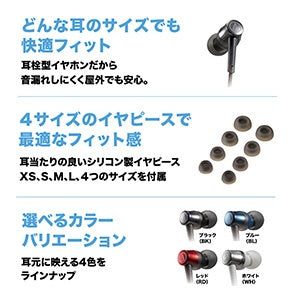 audio-technica earphone canal type blue ATH-CKD3Li BL [Lightning terminal]