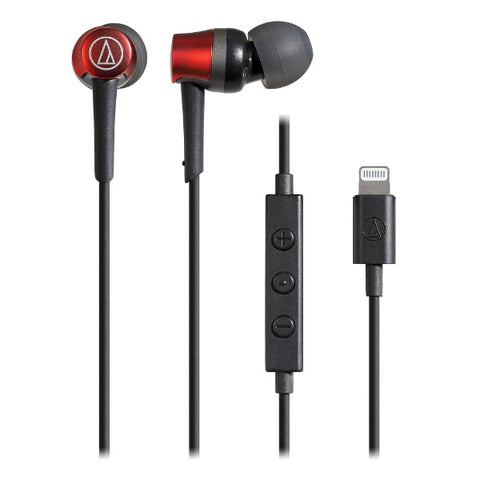audio-technica Earphone Canal Type Red ATH-CKD3Li RD [Lightning Terminal]