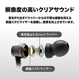 audio-technica 耳机 耳道式 红色 ATH-CKD3Li RD [闪电端子]