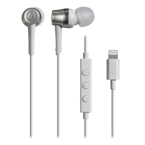 audio-technica Earphones Canal type White ATH-CKD3Li WH [Lightning terminal]