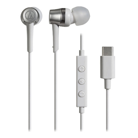 鐵三角 USB Type C 耳機 白色 ATH-CKD3C WH [USB]