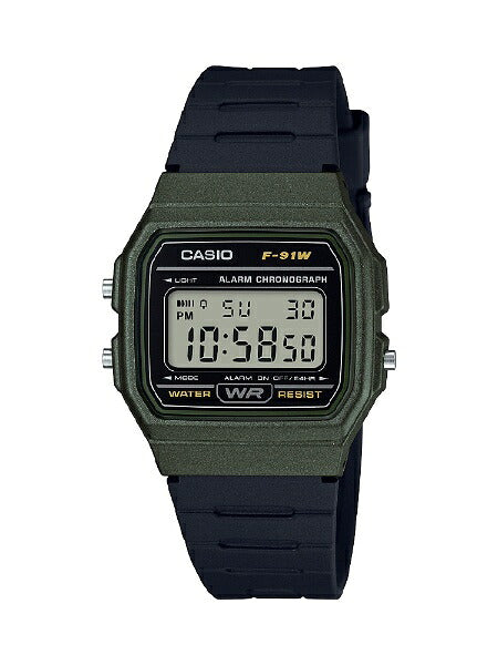 Casio標準手錶“ Casio Collection” F-91WM-3AJH
