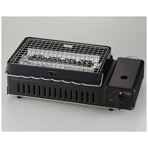 Iwatani Cassette Gas Robata Griller Grilled Ya 2 Matt Black CB-ABR-2