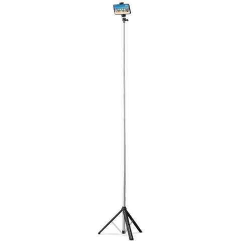 エレコム スマートフォン用三脚 ロングタイプ 最大1600mm アクセサリーシュー付 P-STSRSLBK
