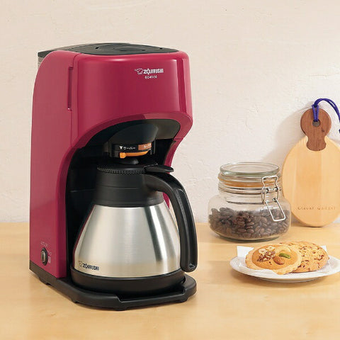 ZOJIRUSHI Coffee Maker Coffee Toru Red EC-KV50-RA