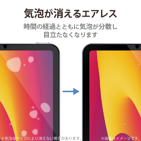 ELECOM iPad mini（第六代）防指纹膜 超透明 TB-A21SFLFANG