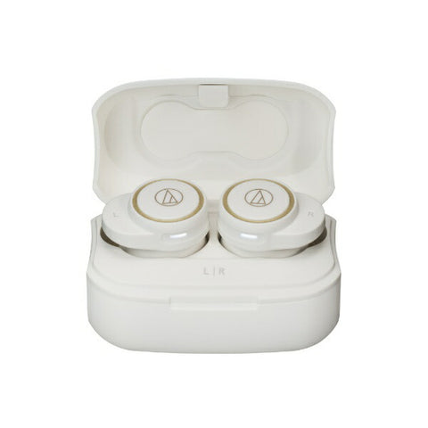 audio-technica 完全無線耳機 白色 ATH-CK1TW WH [無線（左右分離）/藍牙相容]