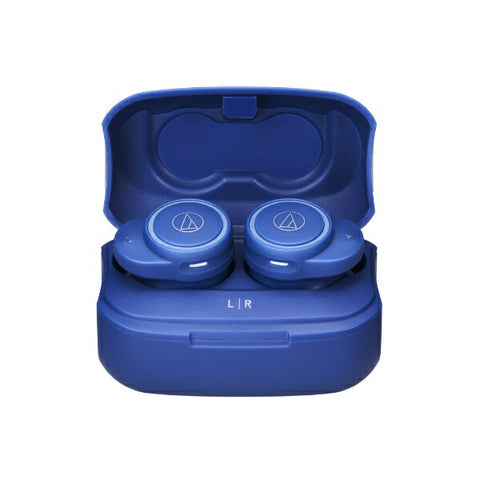 audio-technica 完全ワイヤレスイヤホン ブルー ATH-CK1TW BL [ワイヤレス(左右分離) /Bluetooth対応]