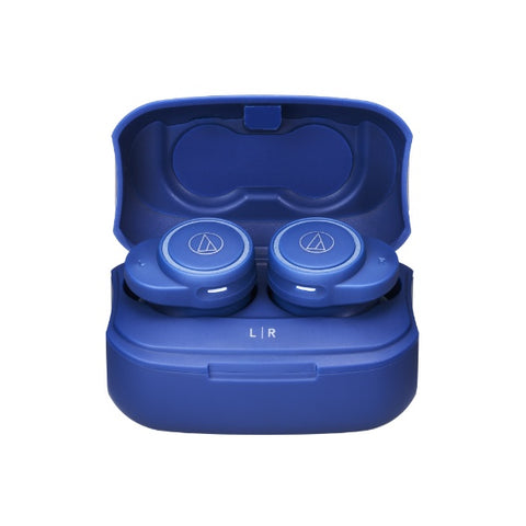 audio-technica Completely Wireless Earphones Blue ATH-CK1TW BL [Wireless (Left and Right Separated)/Bluetooth Compatible]