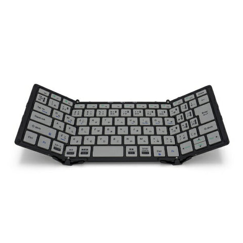 MOBO Mobo 折叠键盘 (iOS/iPadOS/mac/Win) 黑色/灰色 AM-K2TF83J/BKG [有线/无线/蓝牙/USB]