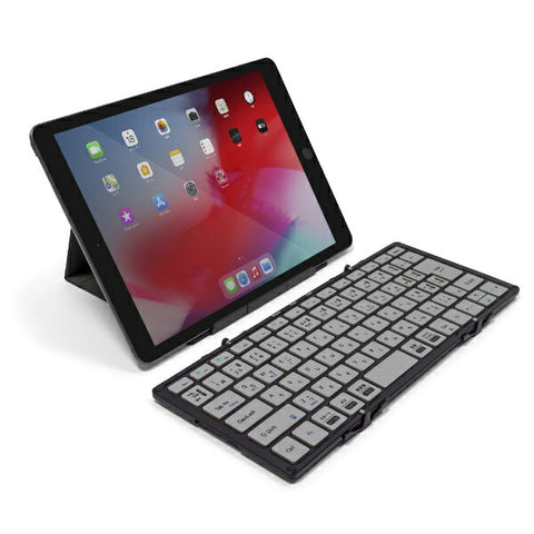 MOBO Mobo 折疊鍵盤 (iOS/iPadOS/mac/Win) 黑色/灰色 AM-K2TF83J/BKG [有線/無線/藍牙/USB]