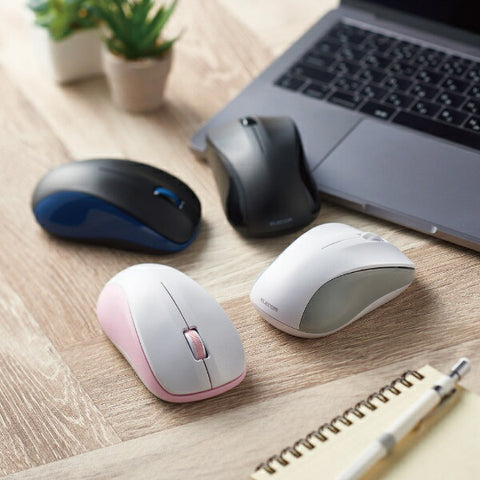 ELECOM Mouse Antibacterial (Compatible with Android/iPadOS/iOS/Mac/Windows11) White M-BY11BRKWH [IR LED/Wireless/3 Buttons/Bluetooth]