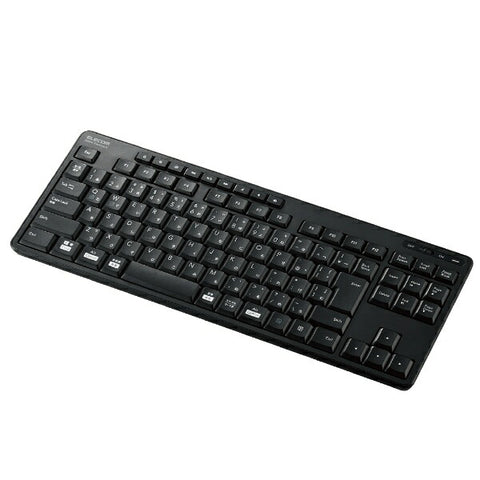 ELECOM 抗菌鍵盤 (Chrome/Mac/Win) 黑色 TK-FDM115SKTBK [無線/USB]