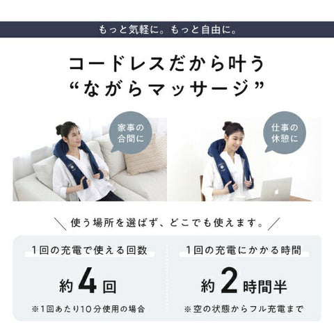 Alinco 무선 목 마사기 Mokim 8821 MCR8922N
