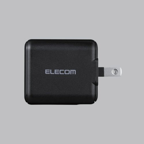ELECOM AC - USB 充電器，相容於筆記型電腦和平板電腦 30W [1 個連接埠：USB-C / USB 供電相容] 黑色 ACDC-PD2130BK
