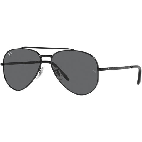 Ray-Ban NEW AVIATOR RB3625 002/B1 58mm Black/Dark Gray