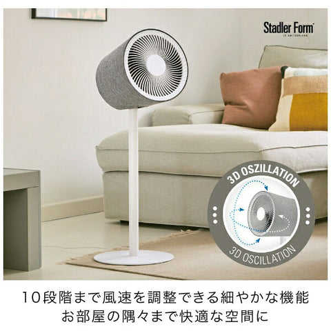 Stadler Form 3D 循環器 Simon White SFSIMON [含直流馬達/遙控]