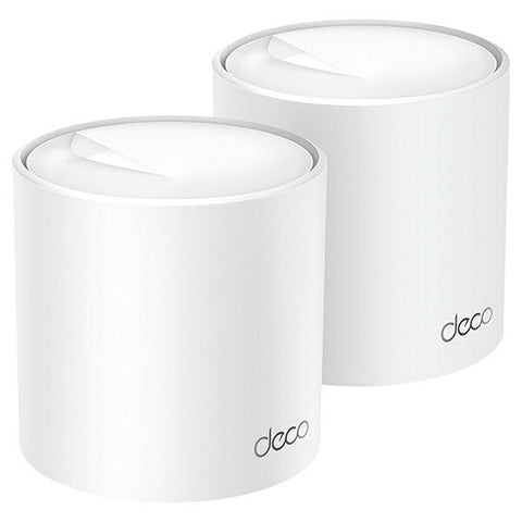 ティーピーリンク Wi-Fiルーター 2402+574Mbps Deco X50（2パック） DecoX502P [Wi-Fi 6(ax) /IPv6対応]